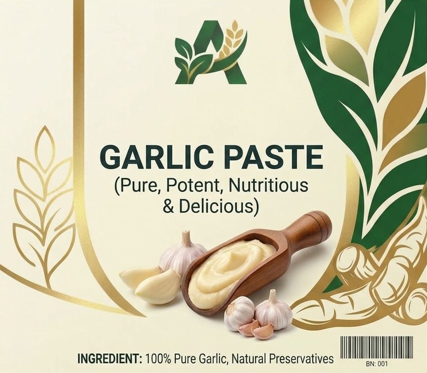 Ashfameena garlic paste